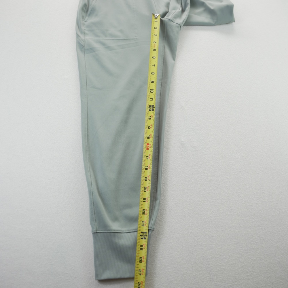 Athleta Venice High Rise Jogger Pants Grey High Rise Ribbed Cuff Womens M - Picture 5 of 10